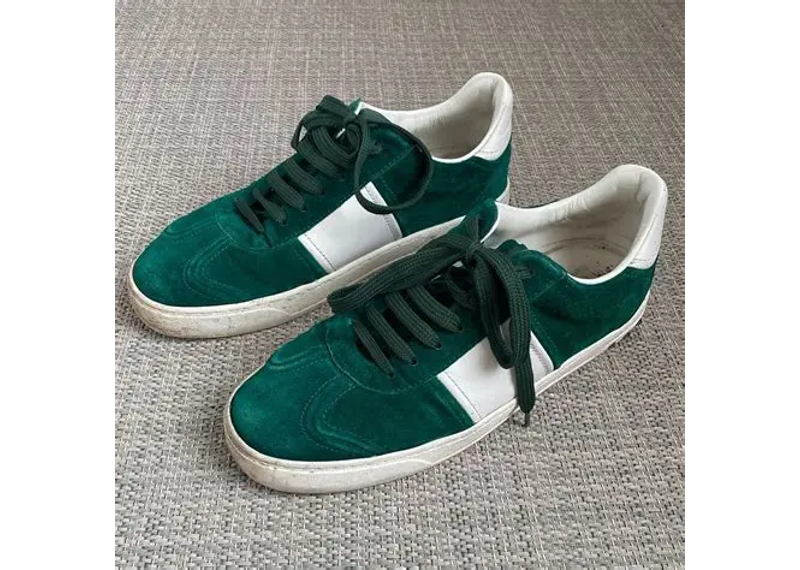 Valentino Garavani Flycrew Green Sneakers
