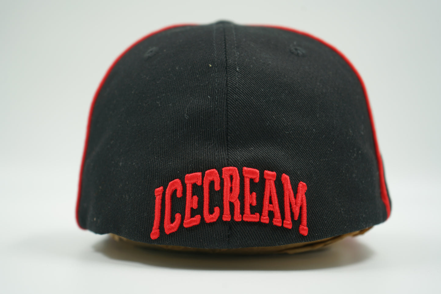 Ice Cream Skull Cone Black Cap