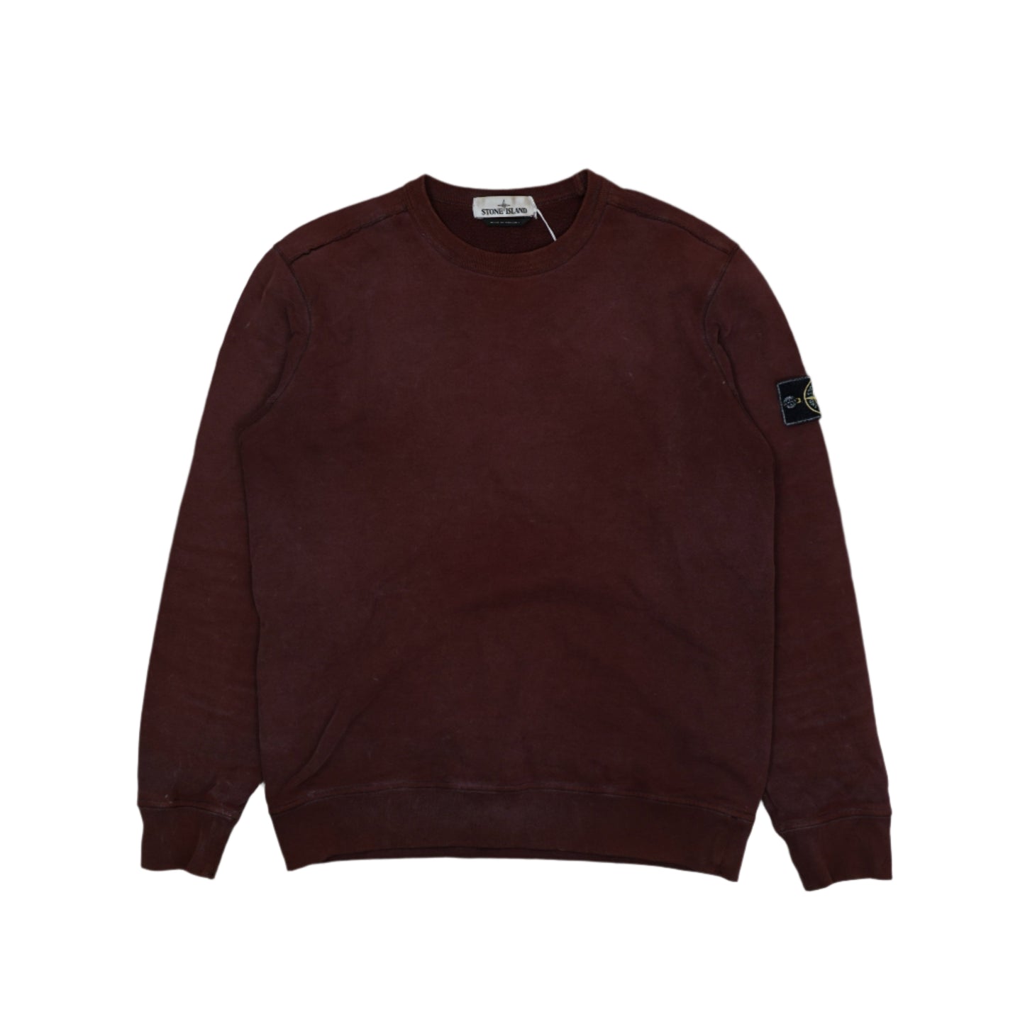 Stone Island Frost Edition Burgundy Crewneck