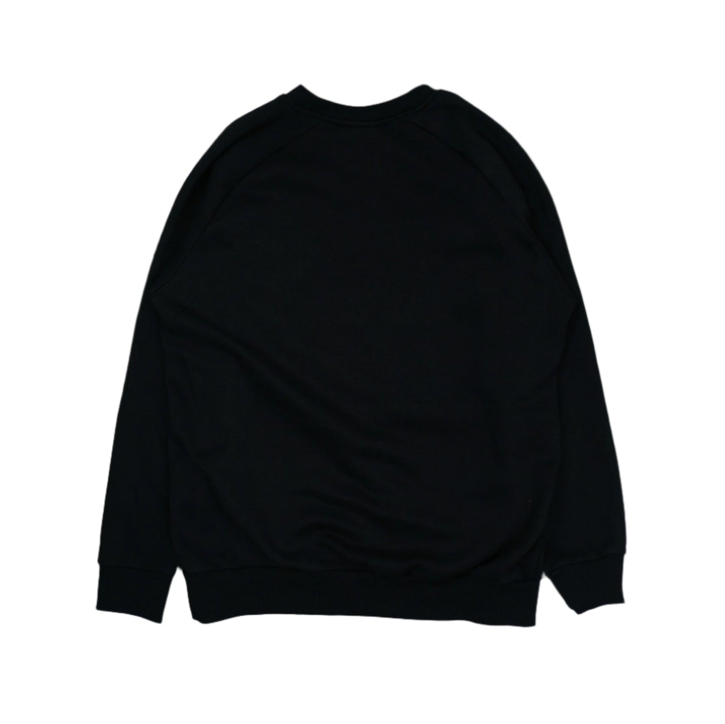 Trapstar Liquid Chrome Logo Black Sweatshirt
