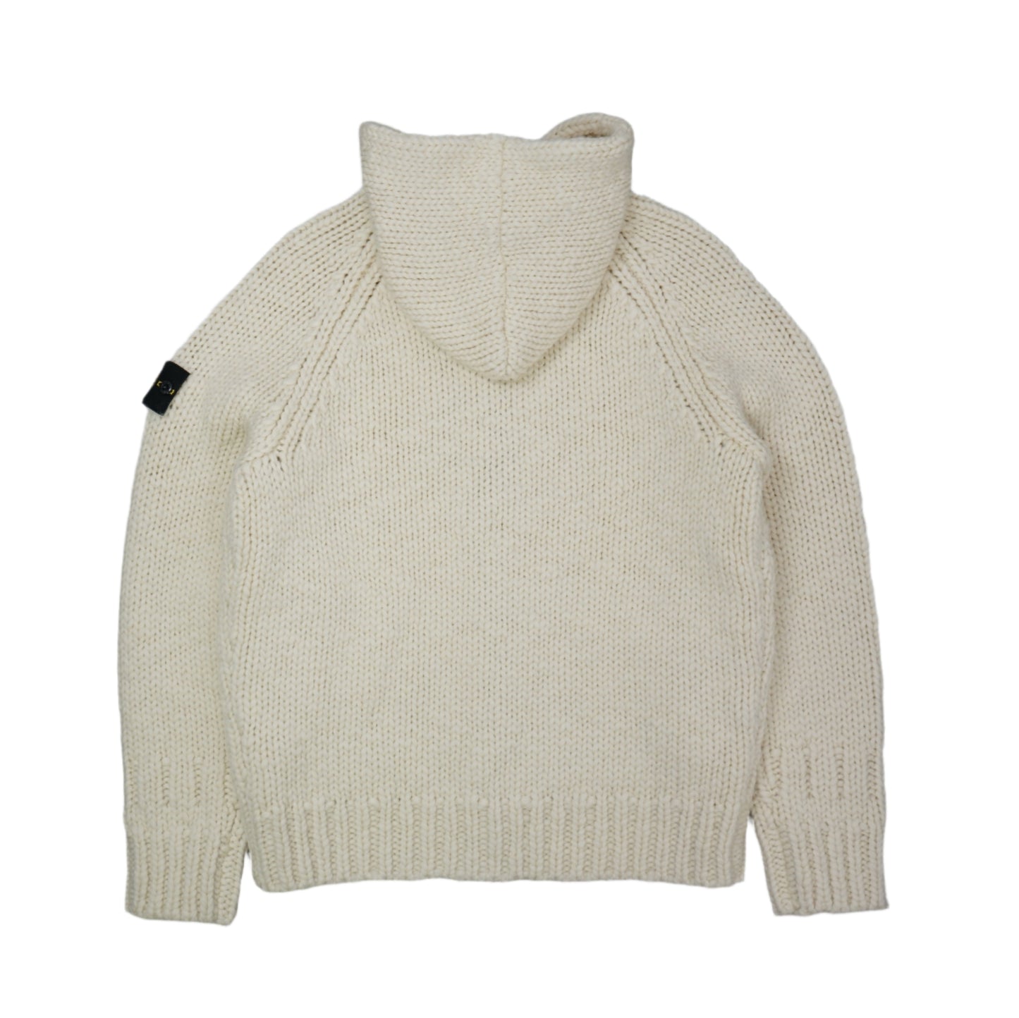 Stone Island Maglia White Knitwear Zip