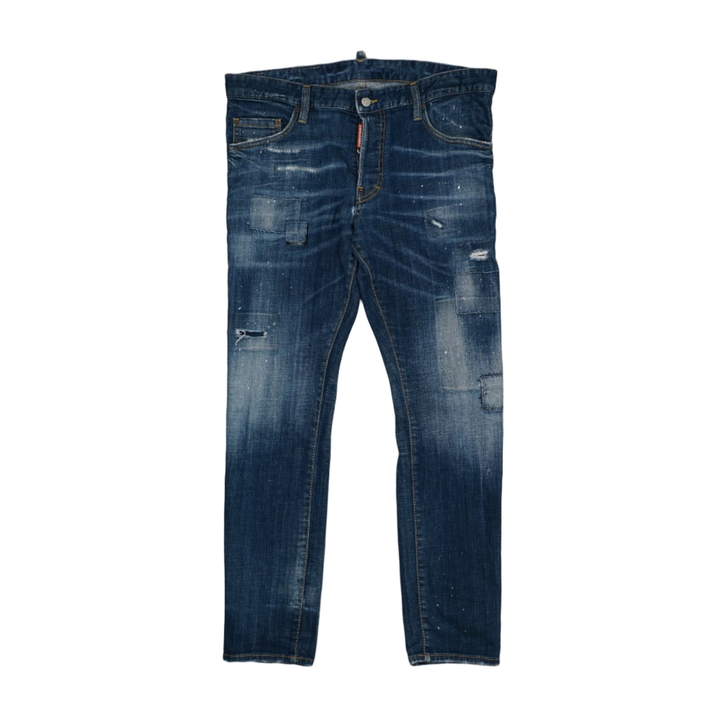 Dsquared2 Skater Jean Cut Out Square Jeans