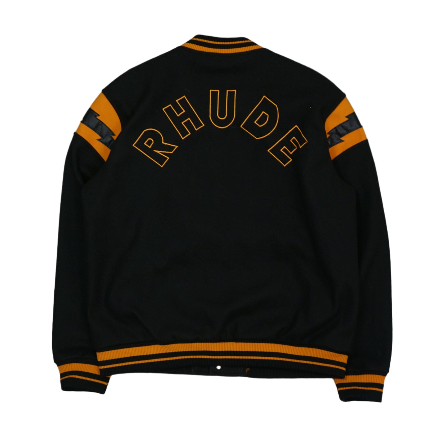 Rhude Orange/Black Collage Jacket