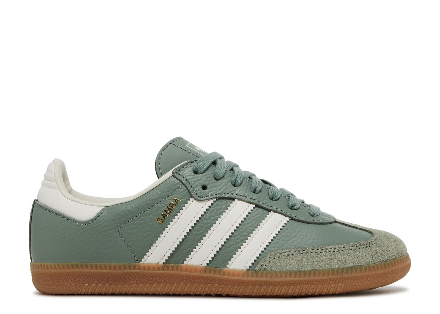 Adidas Samba OG Silver Green Gum