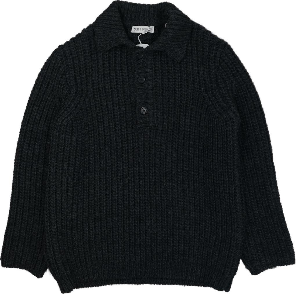 Our Legacy Big Piquet Grey Knitwear – SecondPlace