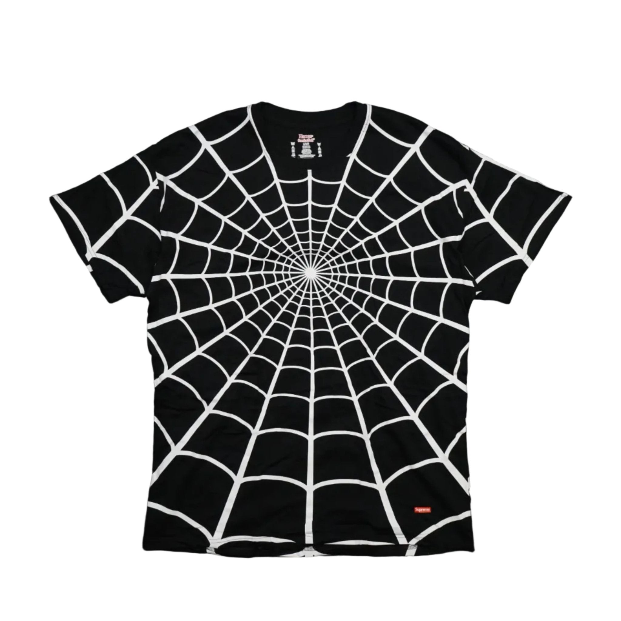 Supreme Hanes Spider-Man Tagless Black T-Shirt – SecondPlace