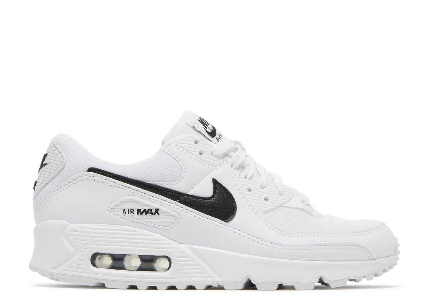 Wmns Air Max 90 White Black