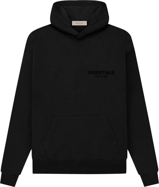 Fear of God Essentials Pullover Chest Logo Hoodie Stretch Limo/Black