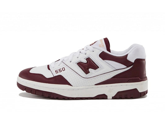 New Balance 550 White Burgundy