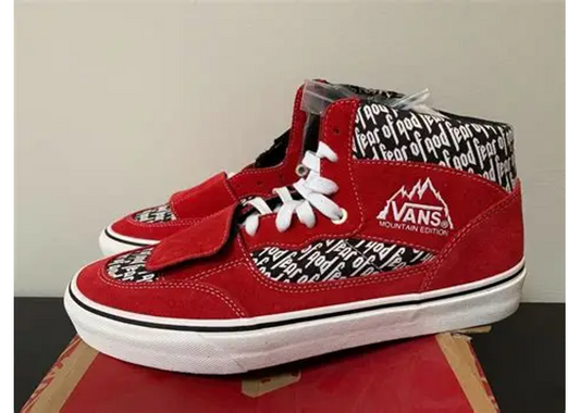 Vans Mountain Edition Fear Of God Red