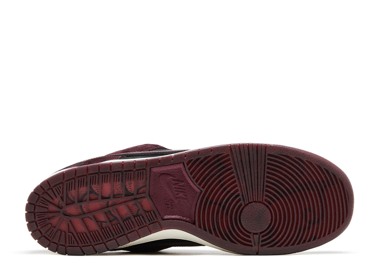 SB Dunk Low Mahogany Dark Beetroot x RIOT Skateshop