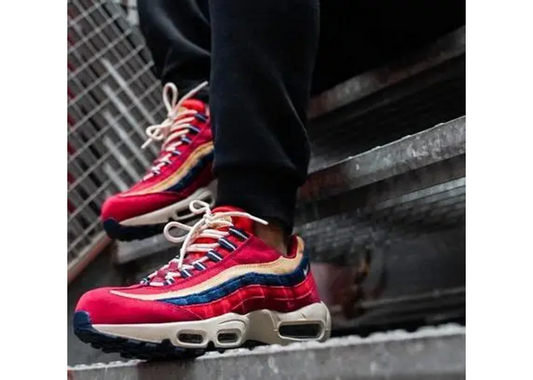 Air Max 95 Red Crush Wheat Gold