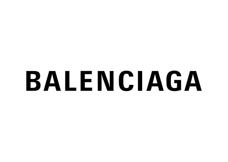 Balenciaga All Over Print Yellow Knitwear Crewneck