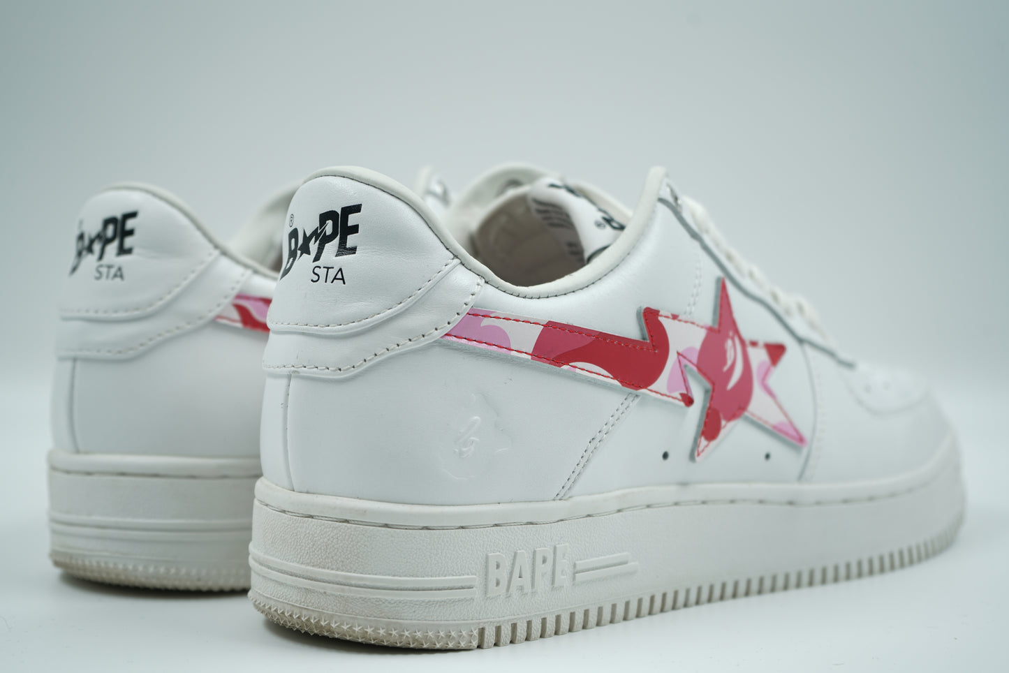 A Bathing Ape Bape Sta Low ABC Pink Camo