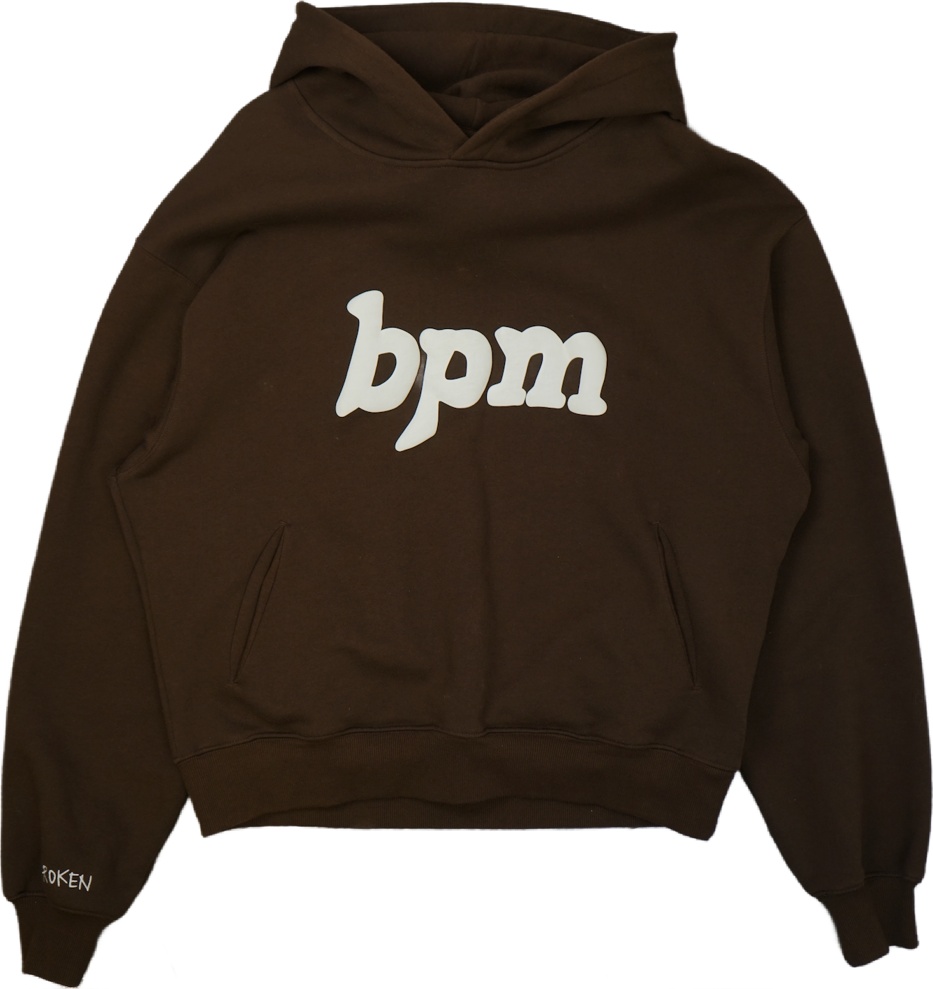 Broken Planet Asteroid Brown Hoodie