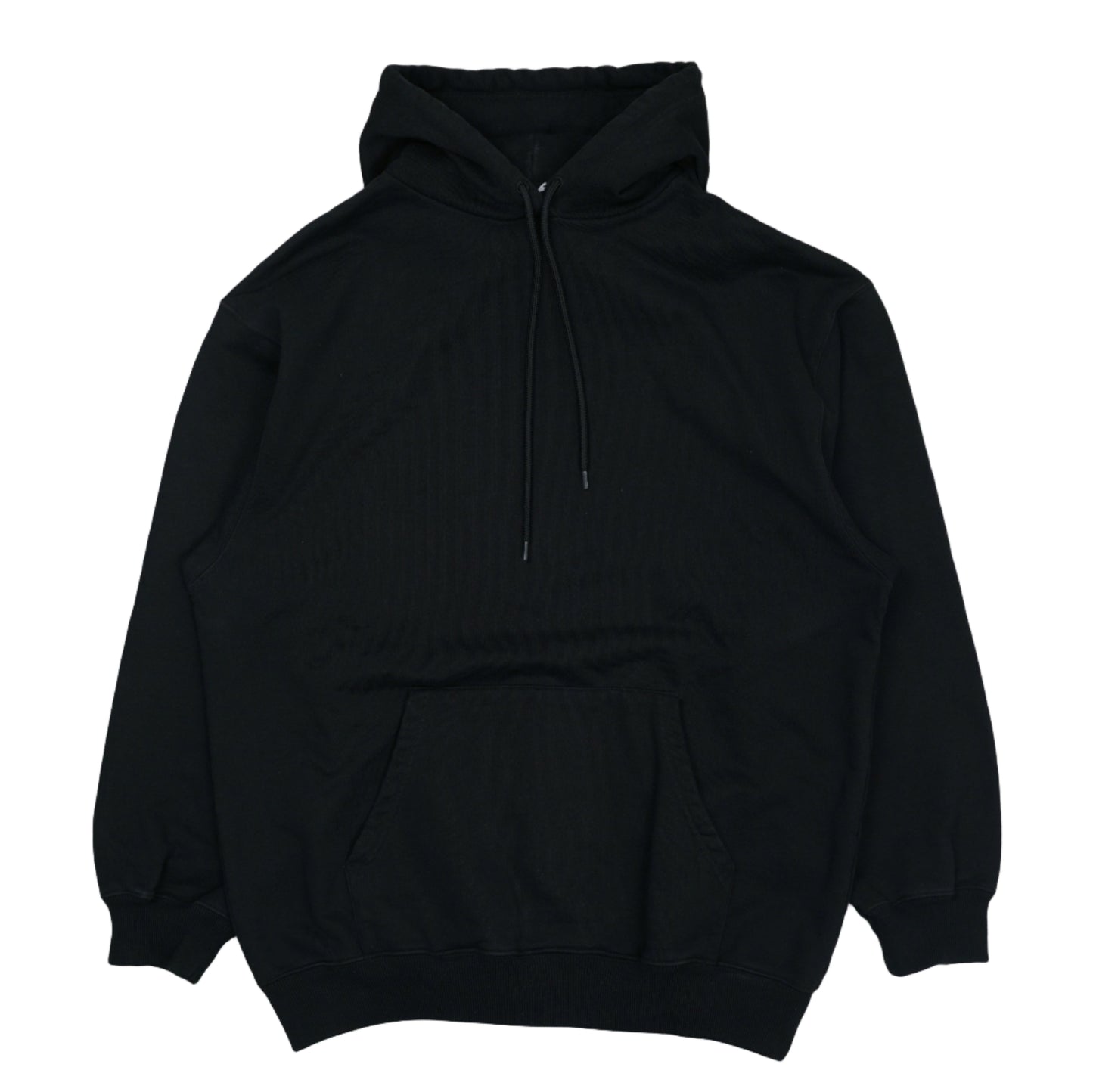 Balenciaga Back Logo Print Black Hoodie