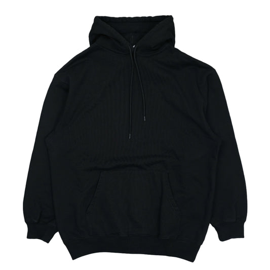 Balenciaga Back Logo Print Black Hoodie