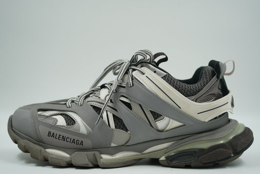Balenciaga Grey/White Track Sneakers