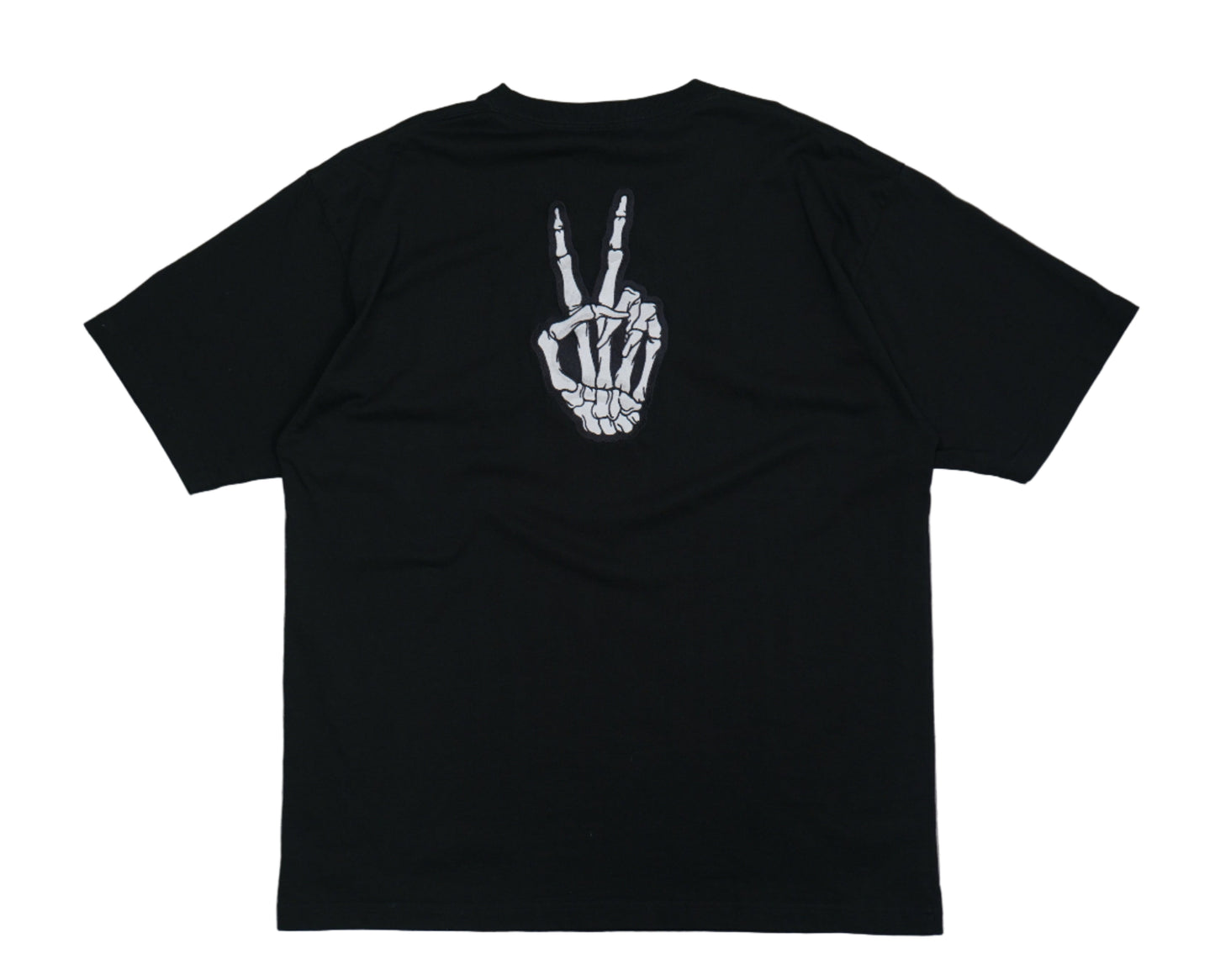 Balenciaga Smiley Drip Peace Black T-Shirt