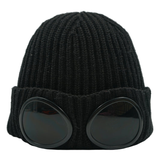 C.P Company Googles Black Beanie
