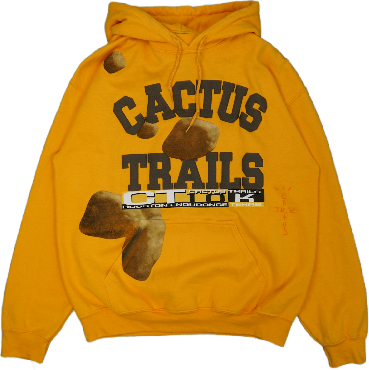Cactus Jack Potato Yellow Hoodie