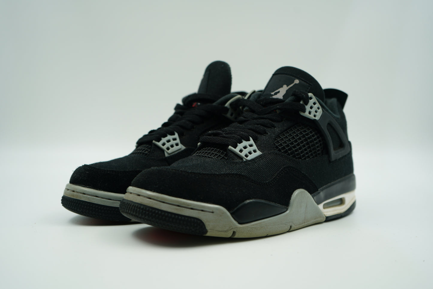 Air Jordan 4 Retro SE Black Canvas (Pre-owned)