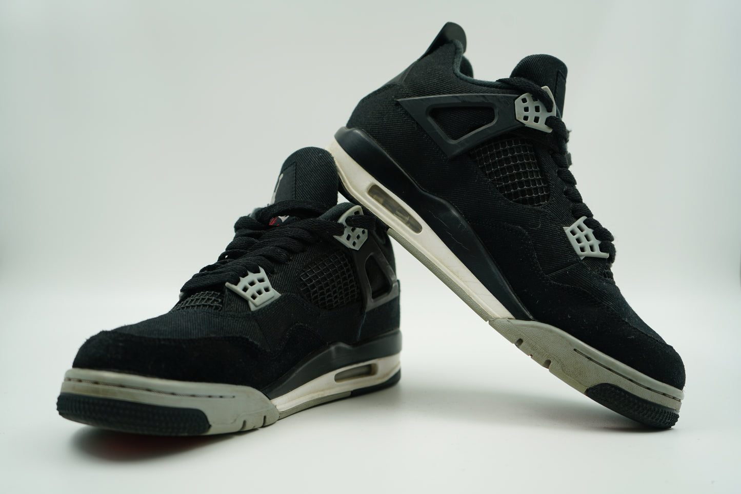 Air Jordan 4 Retro SE Black Canvas (Pre-owned)