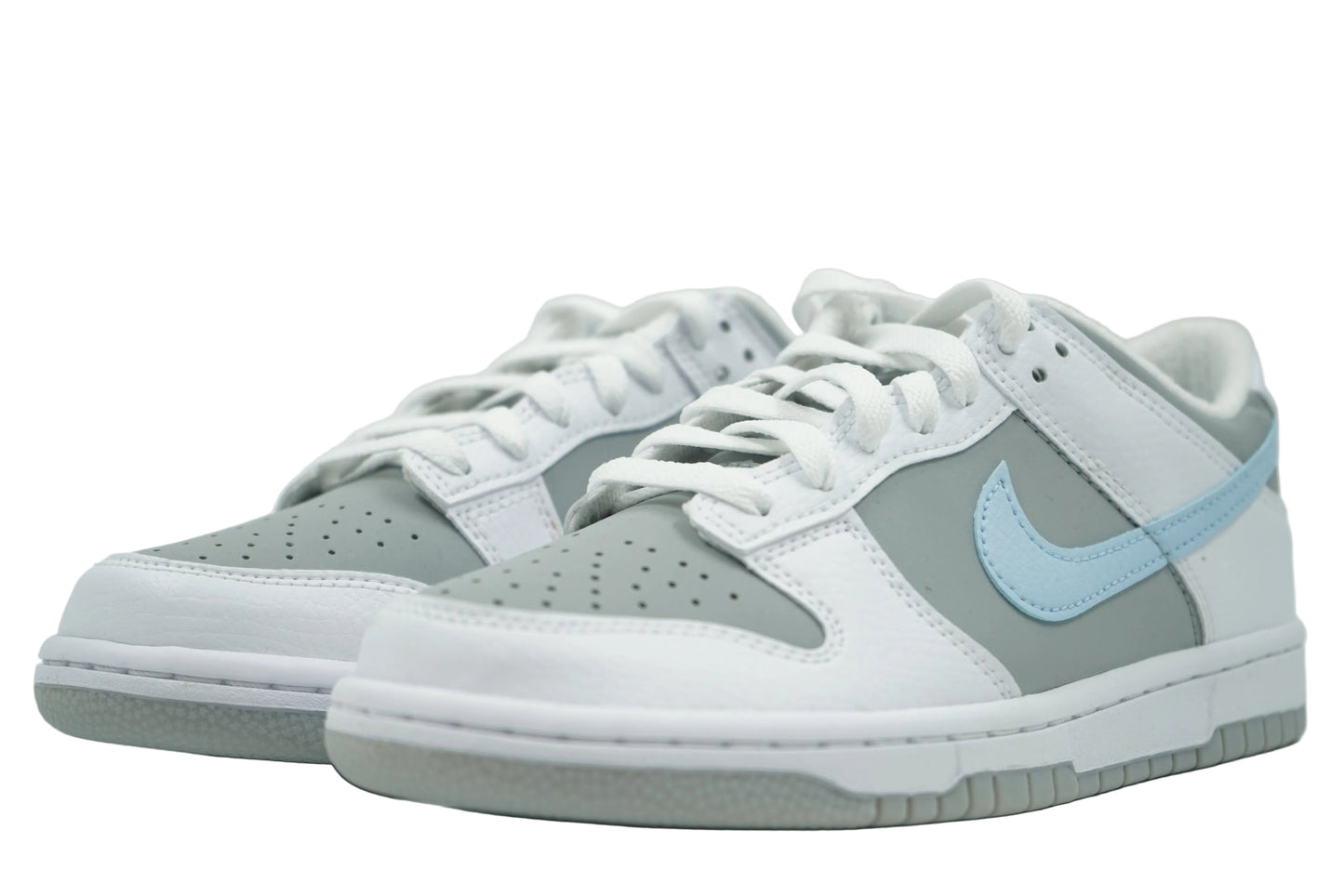 Dunk Low GS Light Smoke Grey Celestine Blue
