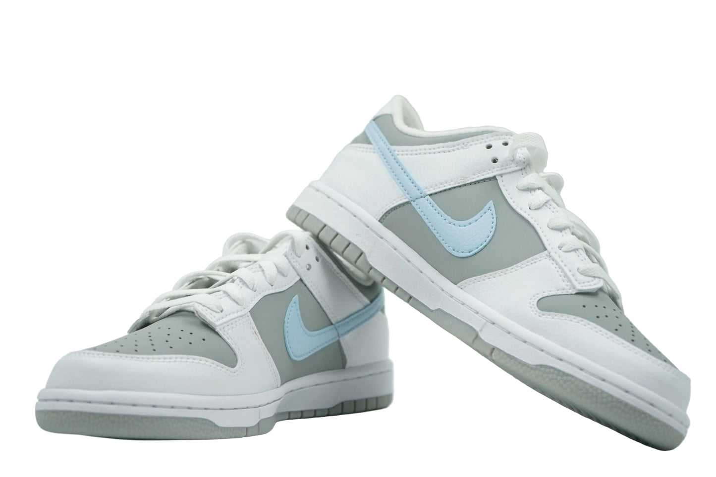 Dunk Low GS Light Smoke Grey Celestine Blue