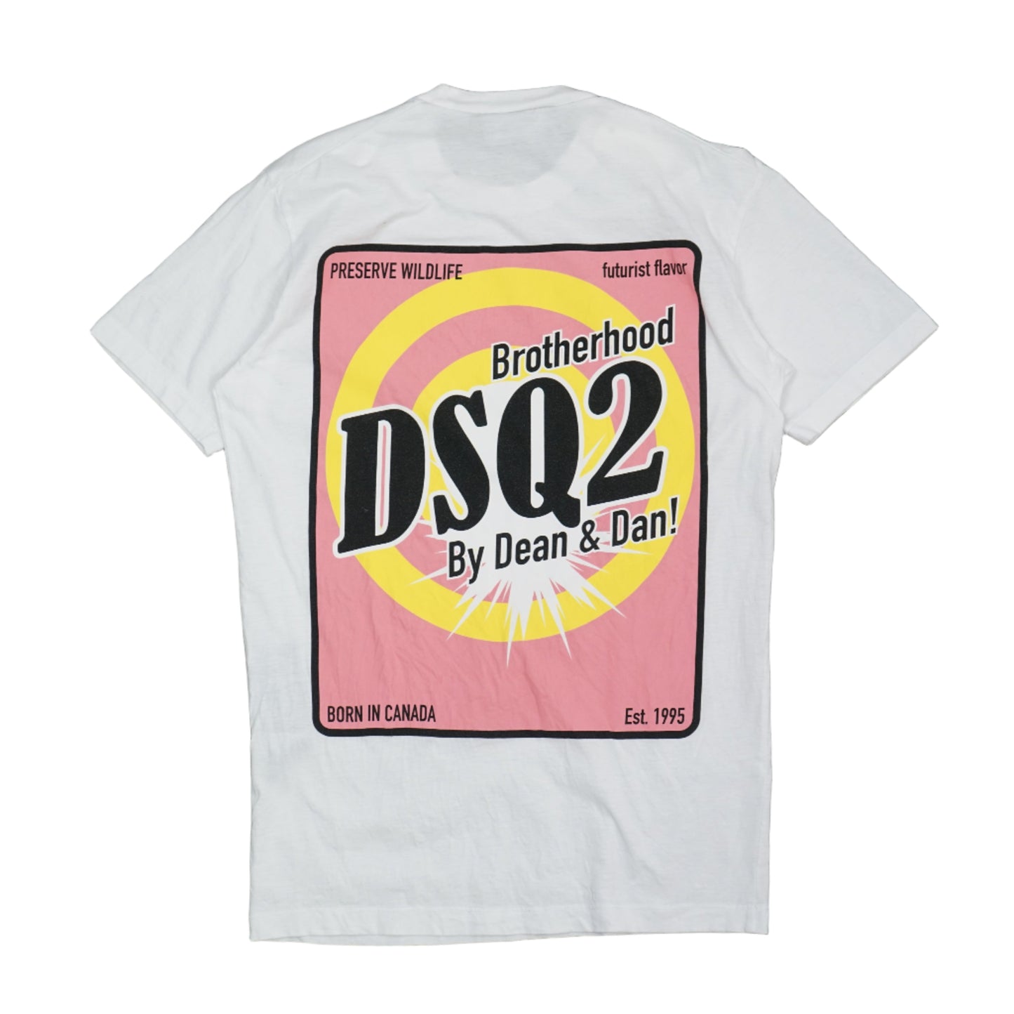 Dsquared2 Brotherhood White T-Shirt