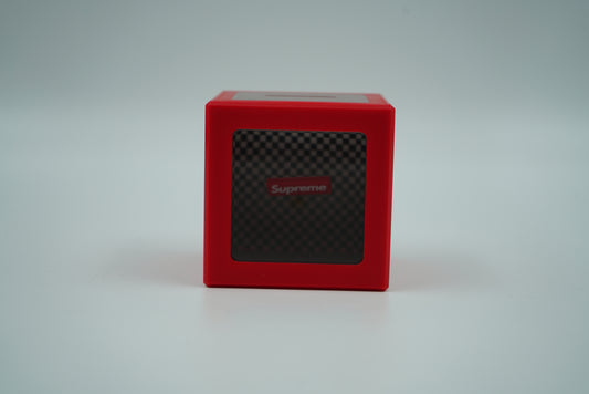 Supreme Red Illusion Coin Bank