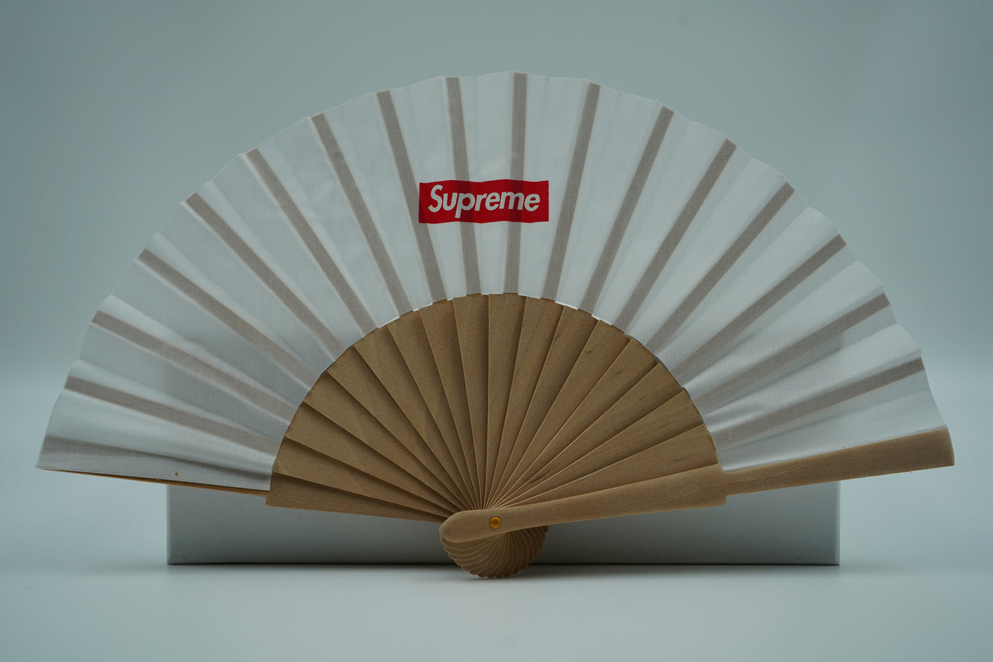 Supreme Sasquatchfabrix White Folding Fan