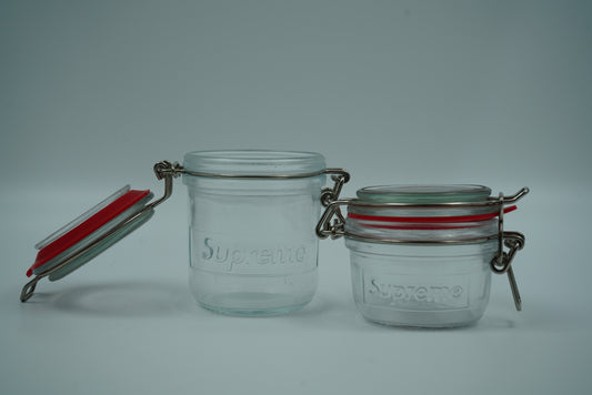 Supreme Clear Jars (Set of 2)