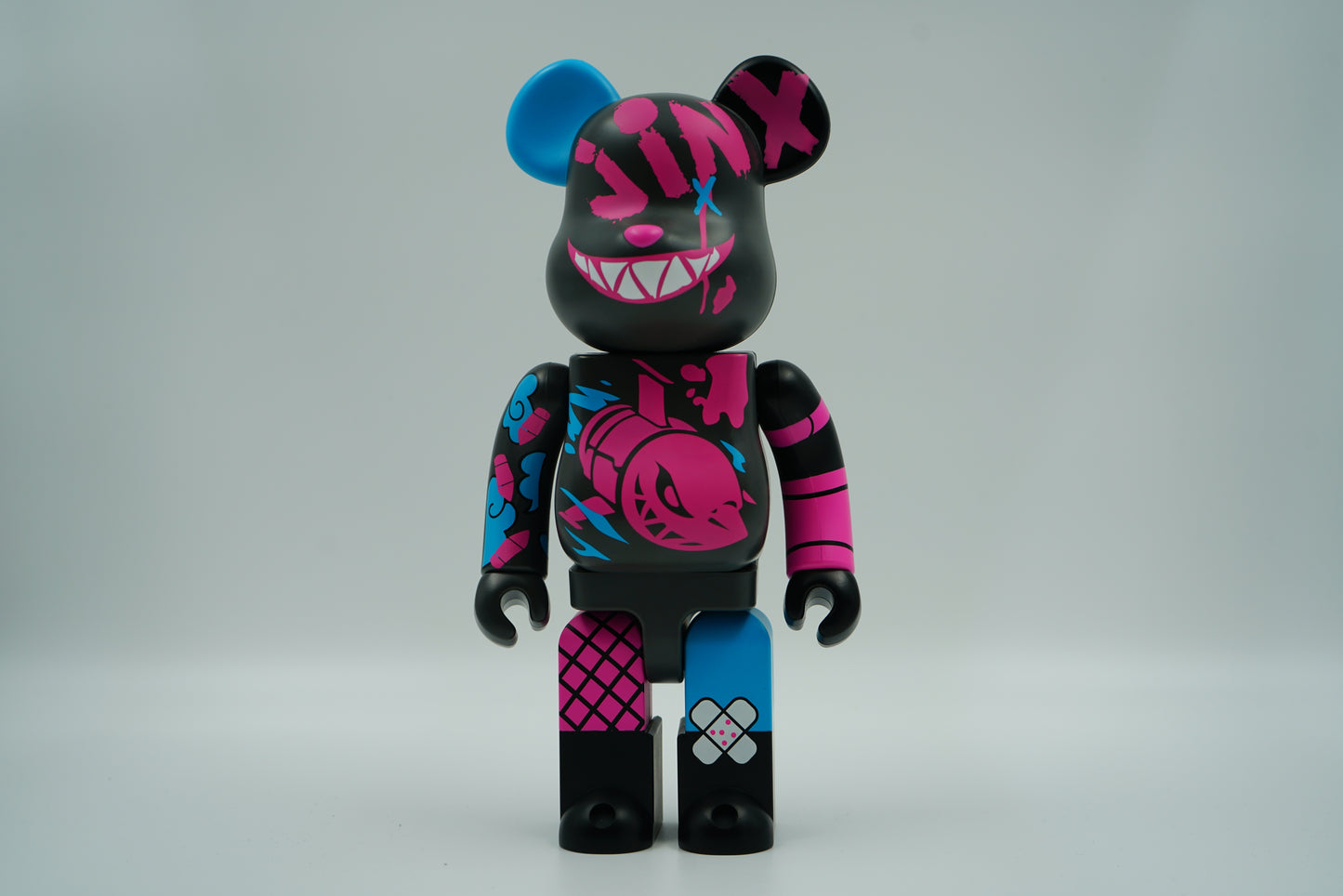 Bearbrick x Riot Games Jinx 400%