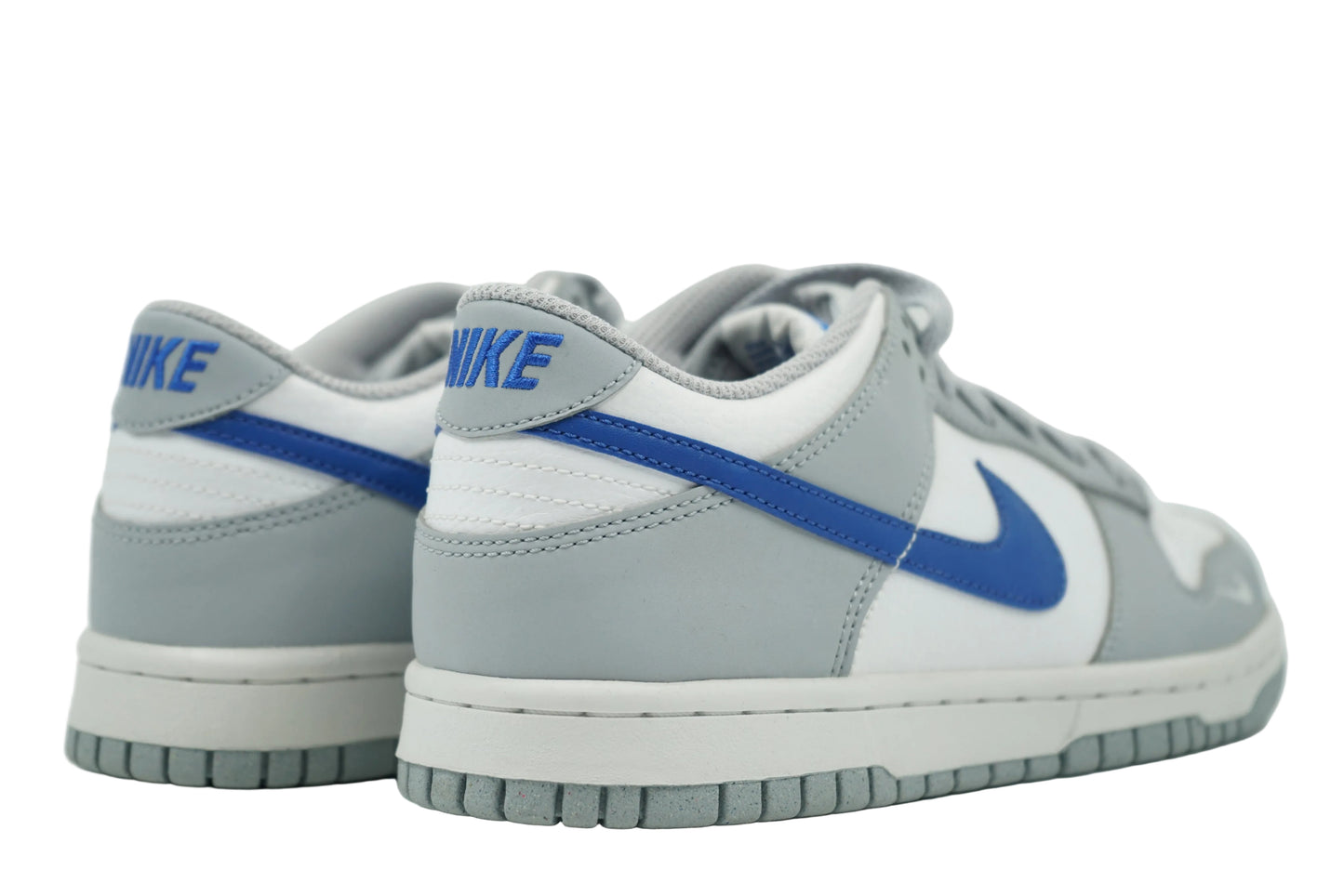 Dunk Low Mini Swoosh Wolf Grey Royal Blue