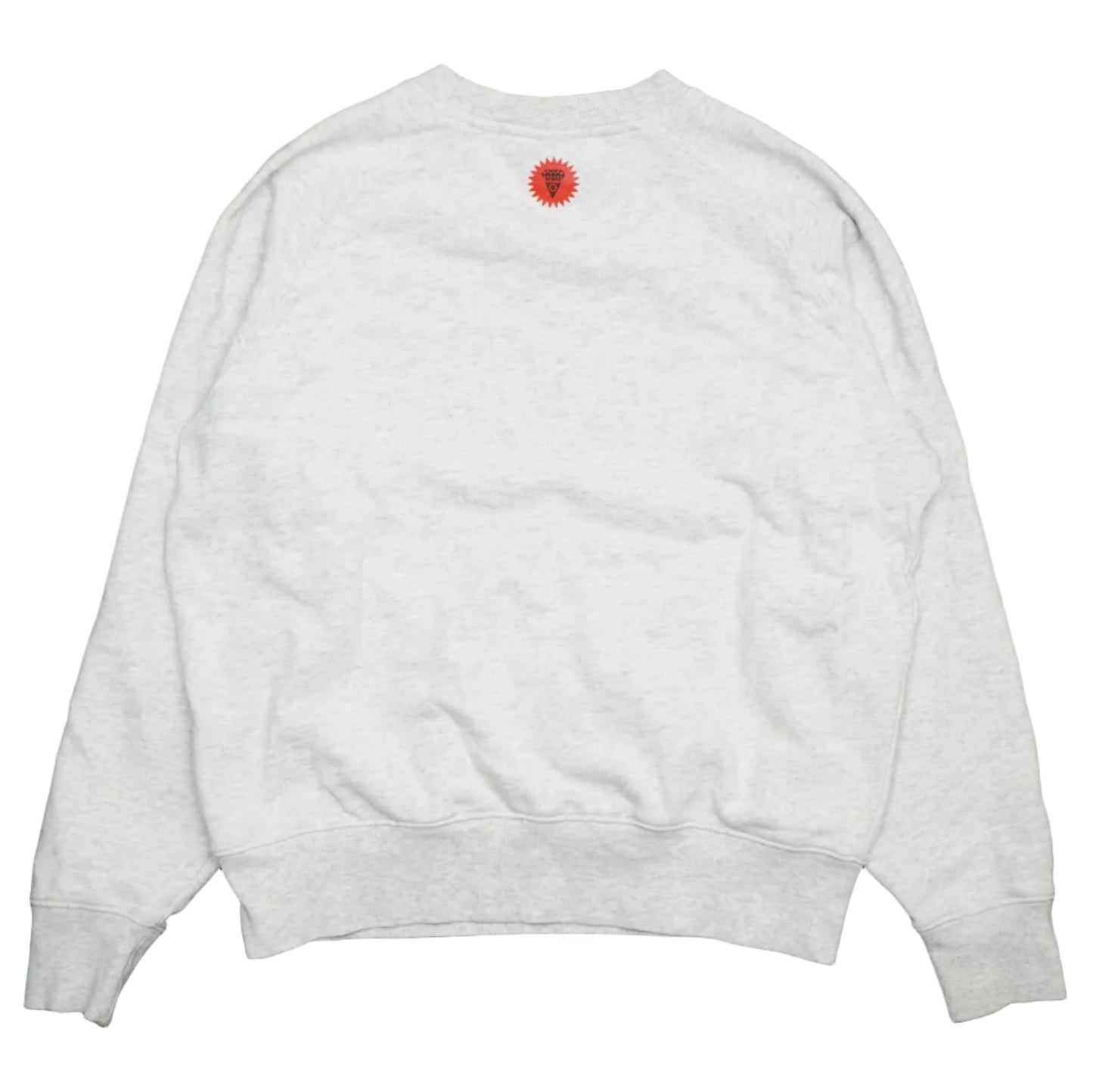 Ice Cream Running Dog Blue/Yellow Grey Crewneck