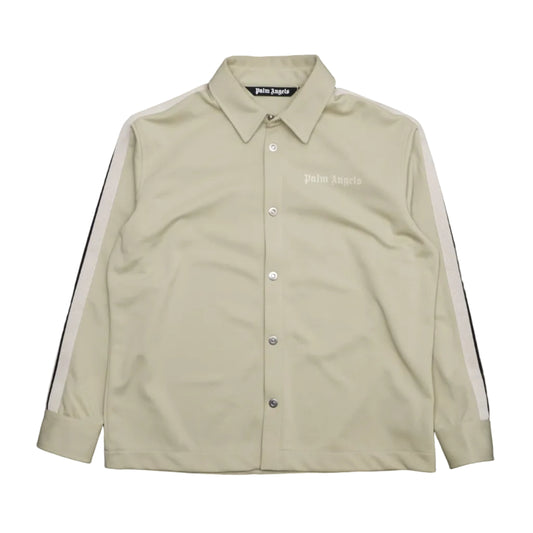 Palm Angels Beige/Tan Track Overshirt