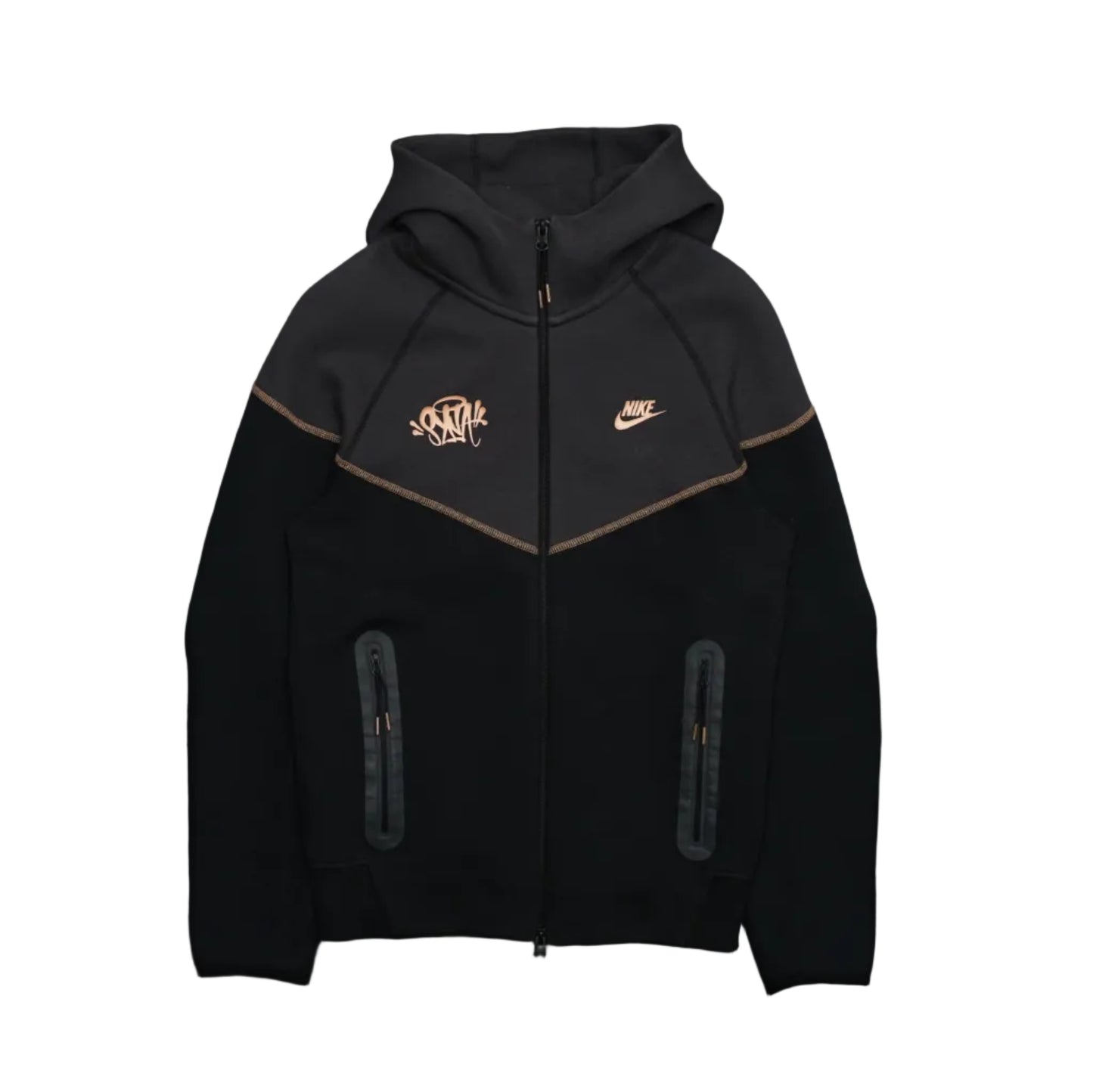 Nike Tech Fleece x Central Cee Black Metallic Bronzine Track Top