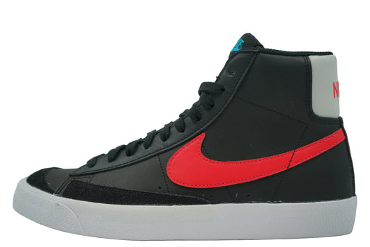 Blazer Mid 77 GS Black Fusion Red Blue