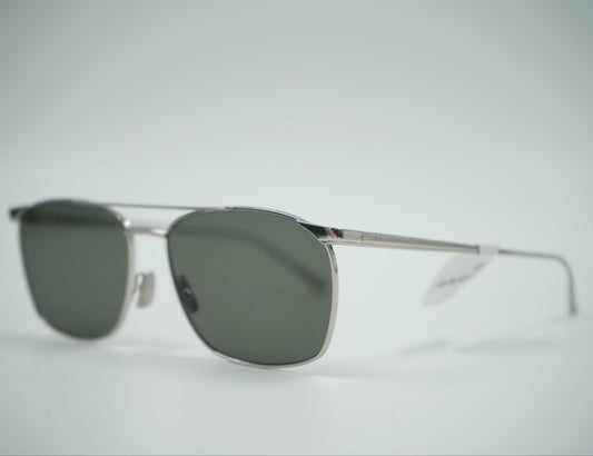 Saint Laurent Pilot Silver Sunglasses