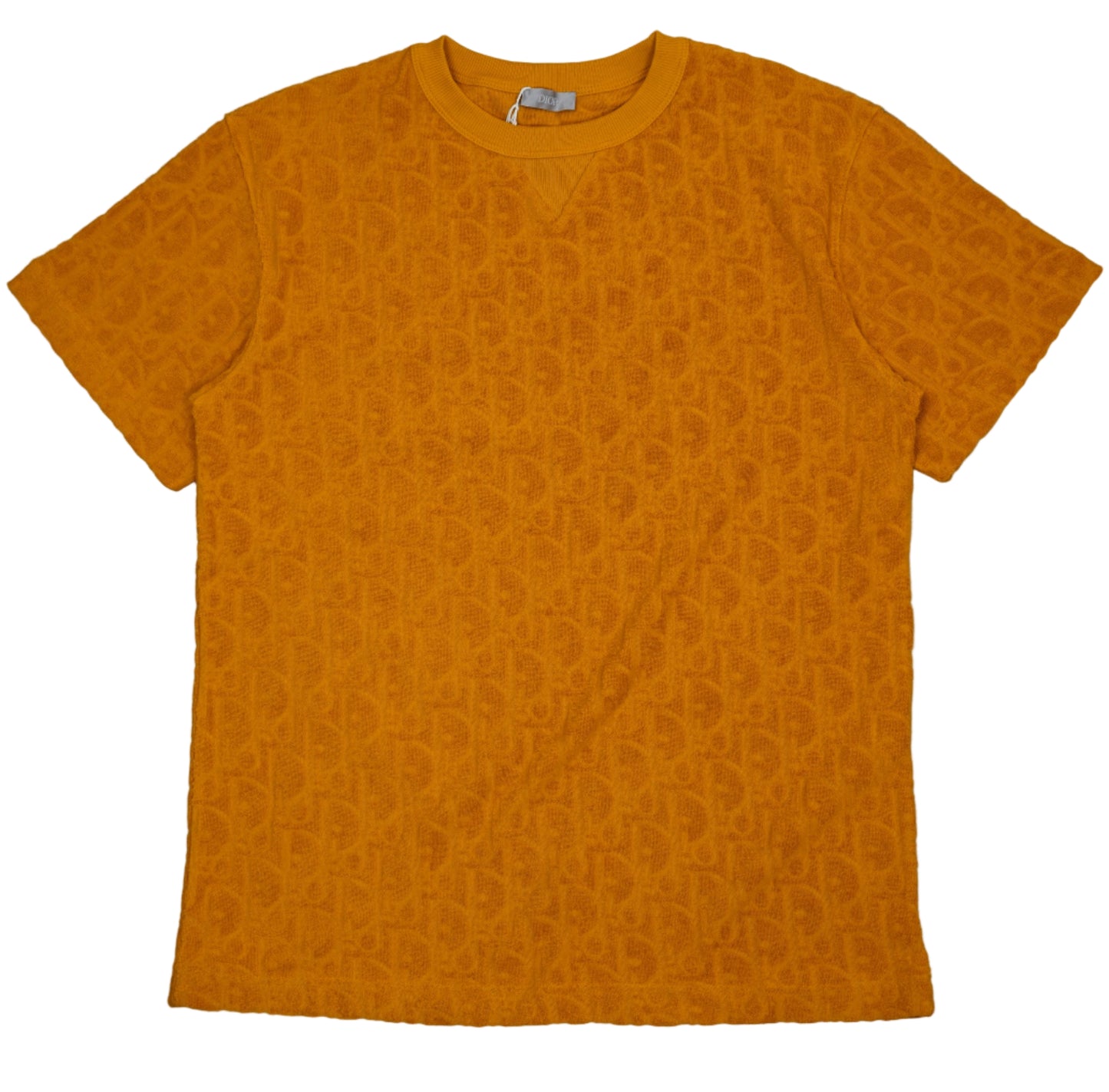 Dior Oblique Towelling Orange T-Shirt