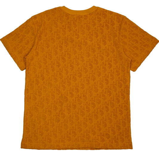 Dior Oblique Towelling Orange T-Shirt