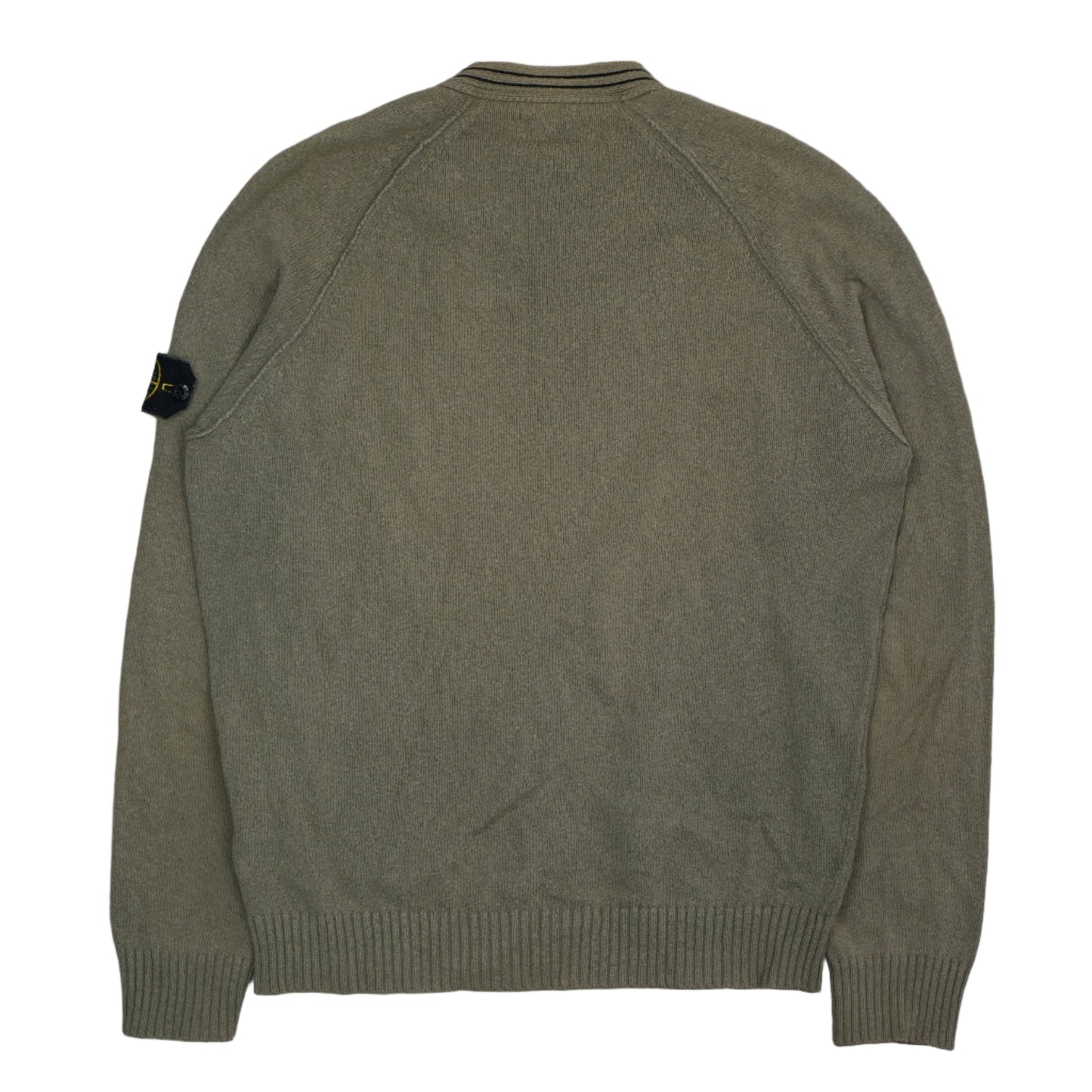 Stone Island Green Knitwear Sweatshirt