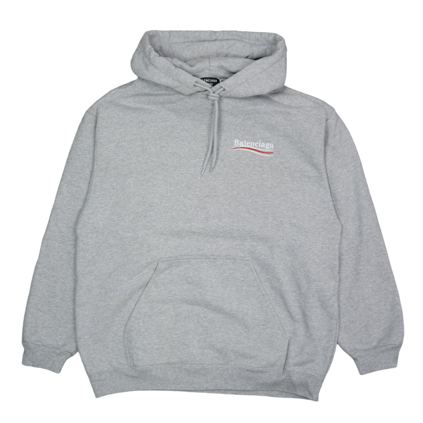Balenciaga Wave Logo Grey Hoodie