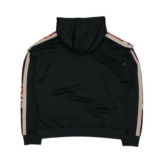 Gucci Technical Detachible Sleeve Black Hoodie