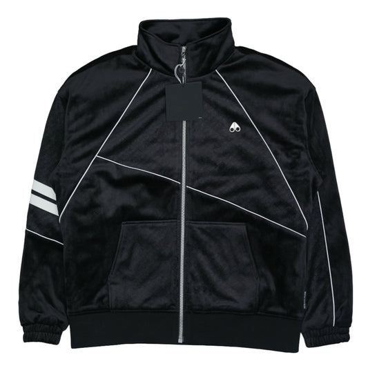 Moose Knuckles Rangel Zip-Up Black Jacket