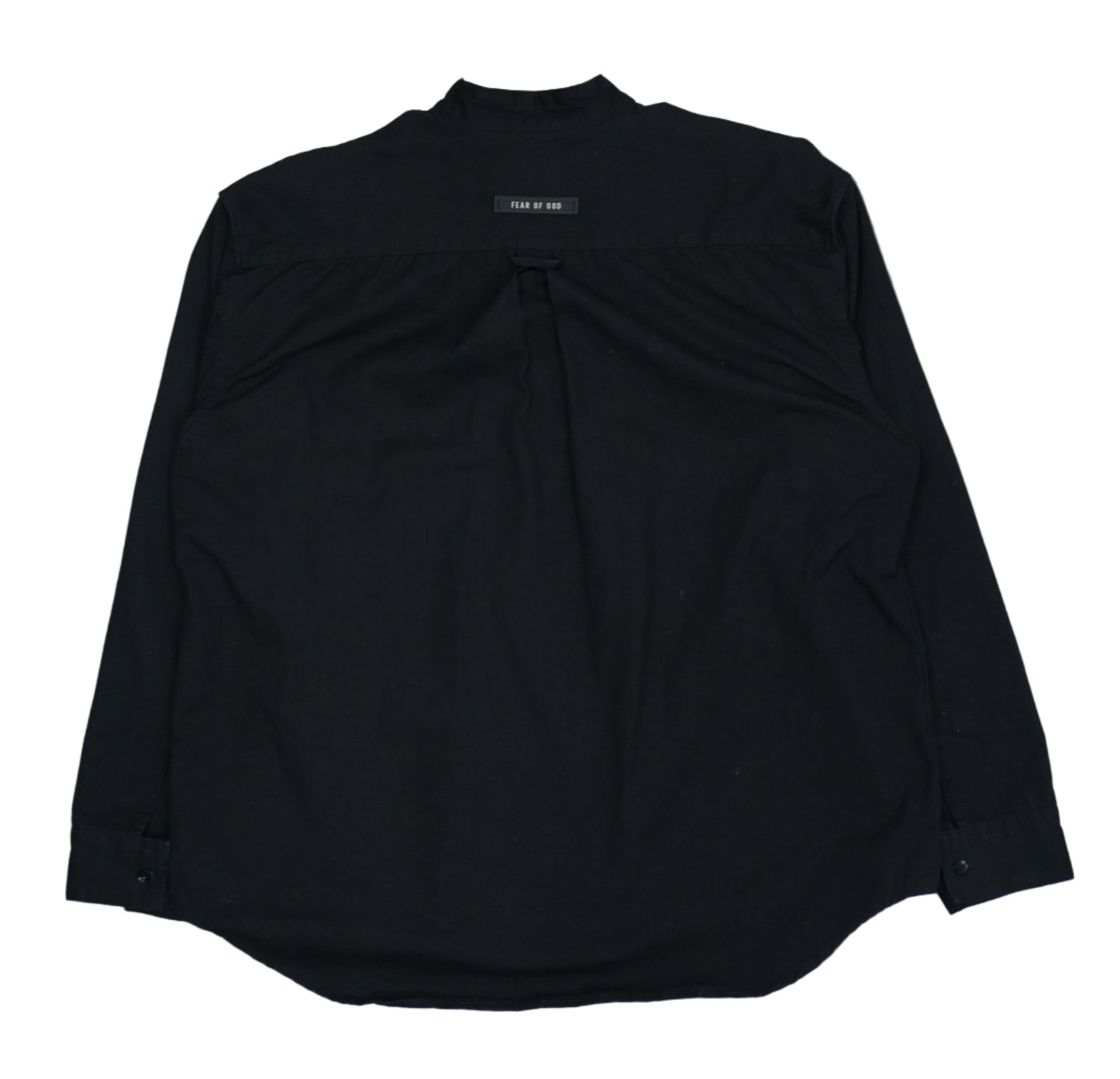 Fear Of God Black Cotton Sixth Collection Shirt