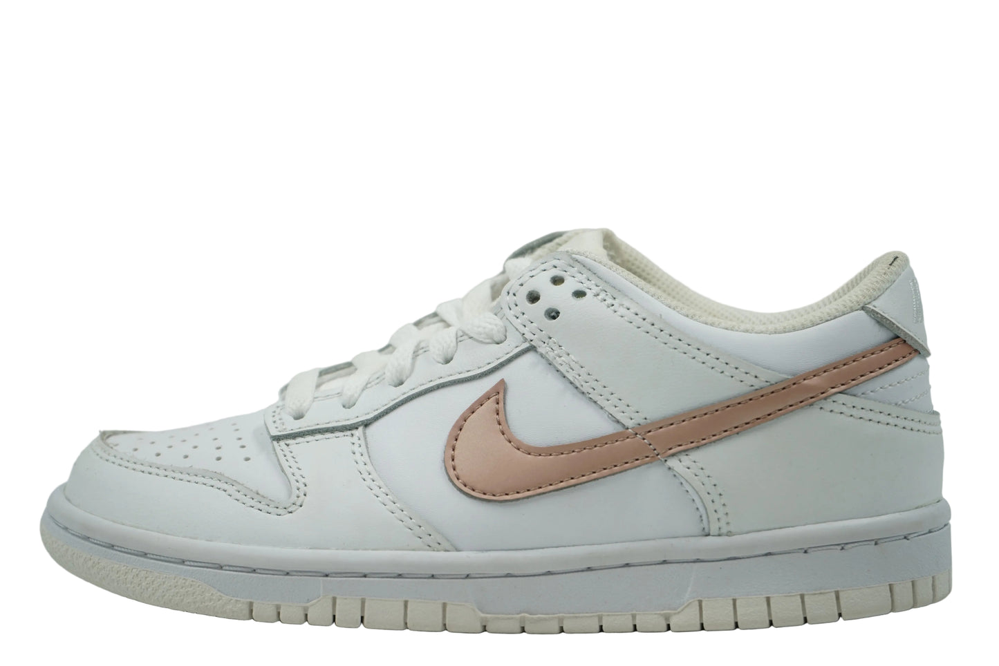 Dunk Low GS White Metallic Red Bronze
