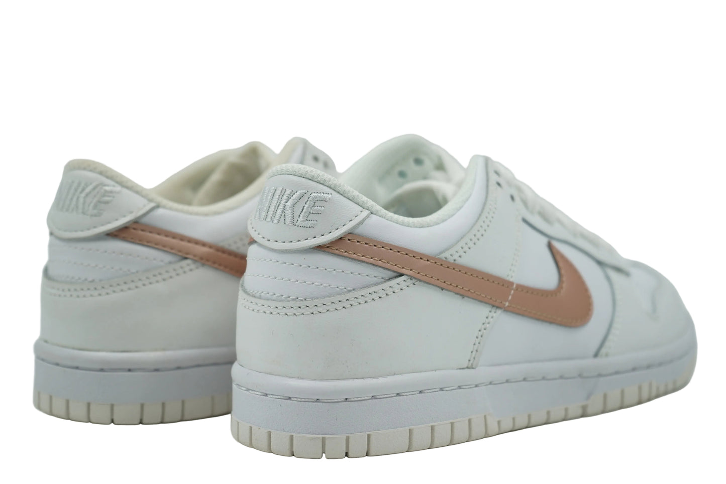 Dunk Low GS White Metallic Red Bronze