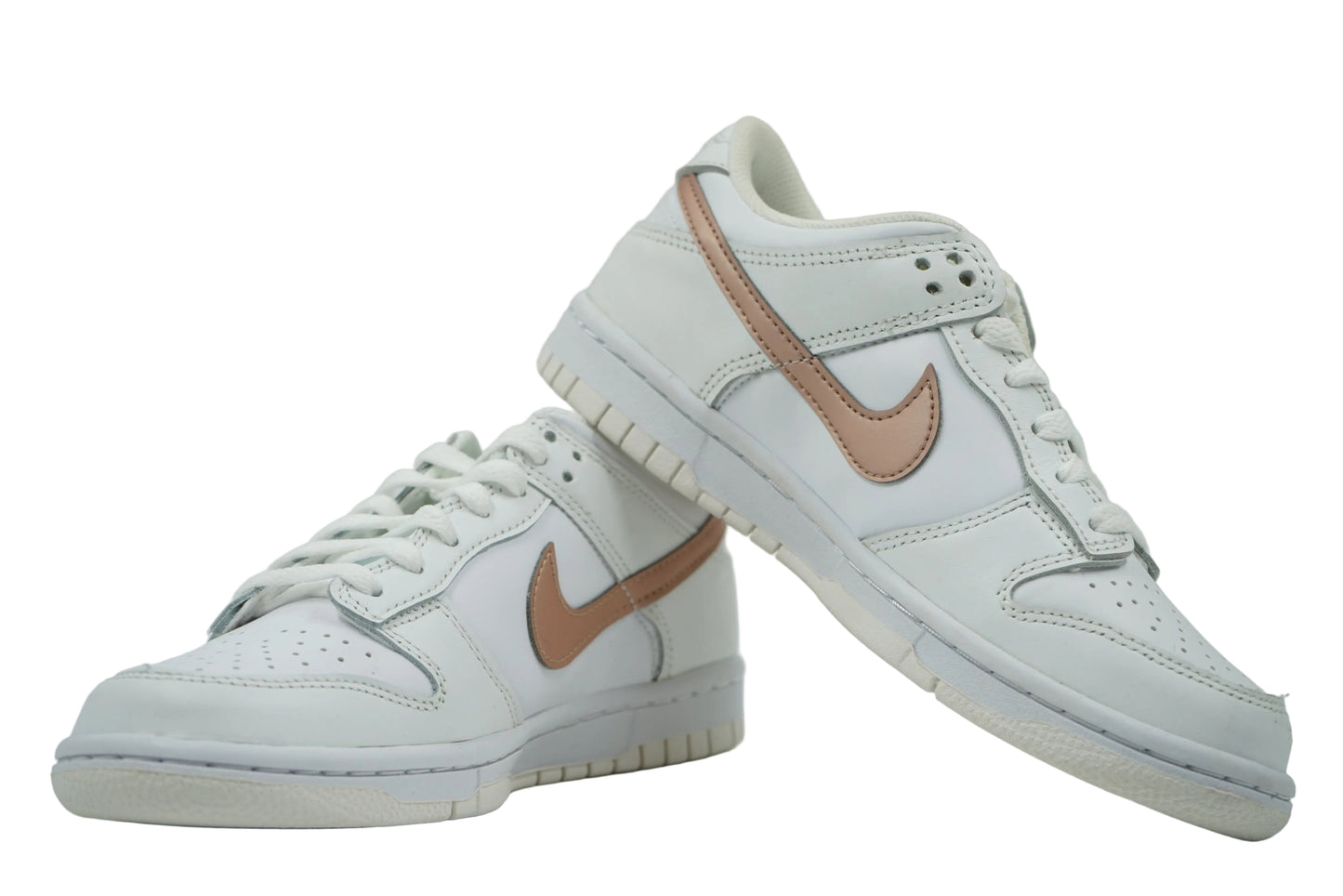 Dunk Low GS White Metallic Red Bronze